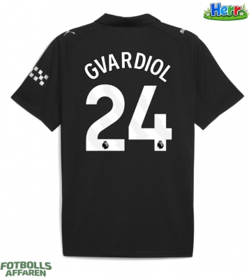 Manchester City Josko Gvardiol #24 Bortatröja 2025-26 Kortärmad